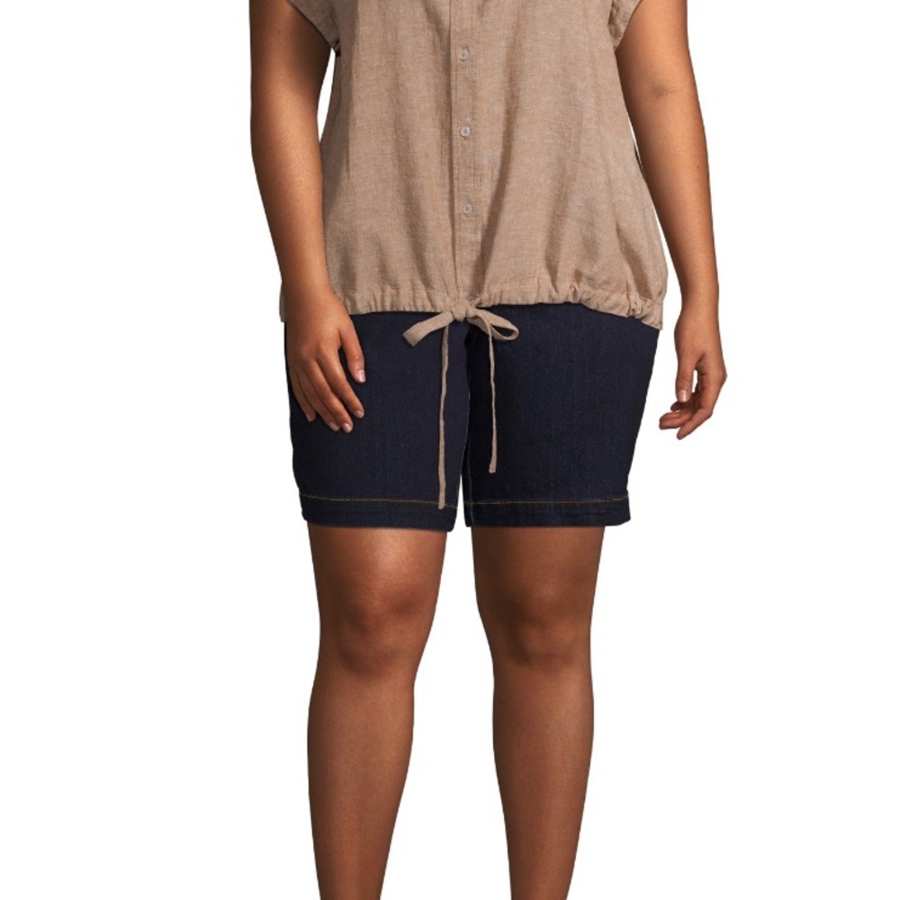 Women's Plus Size Printed Millennium Woven Shorts